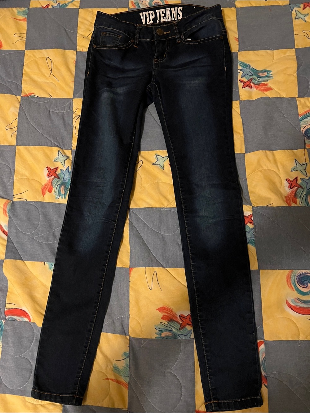 VIP Dark Blue Skinny Jeans for Women
